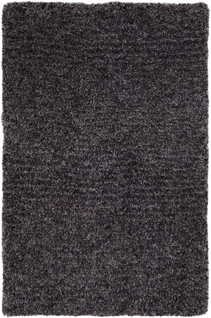 Feizy Rugs Stoneleigh Plush Hand-tufted Polyester High Pile Rug - Cozy, Durable, And Stain Resistant Luxury Decor Black,Gray Polyester 3998830fblk000g00