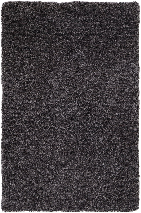 Feizy Rugs Stoneleigh Plush Hand-tufted Polyester High Pile Rug - Cozy, Durable, And Stain Resistant Luxury Decor Black,Gray Polyester 3998830fblk000g00