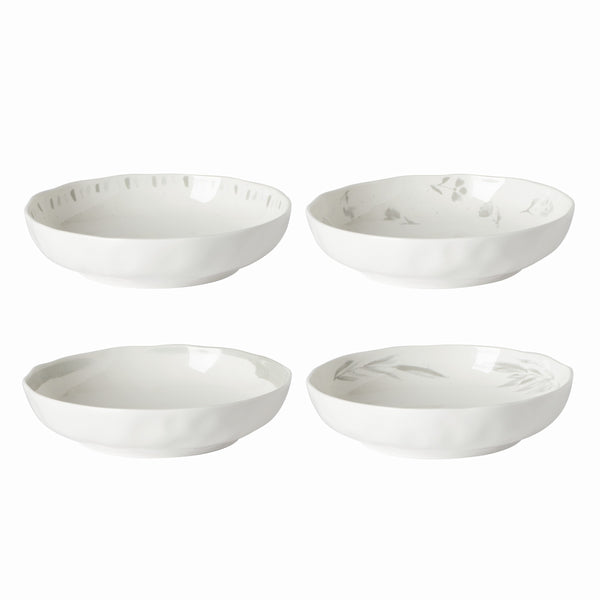 Lenox Oyster Bay Assorted Pasta Bowls, Set of 4 White, WHITE PORCELAIN 894232