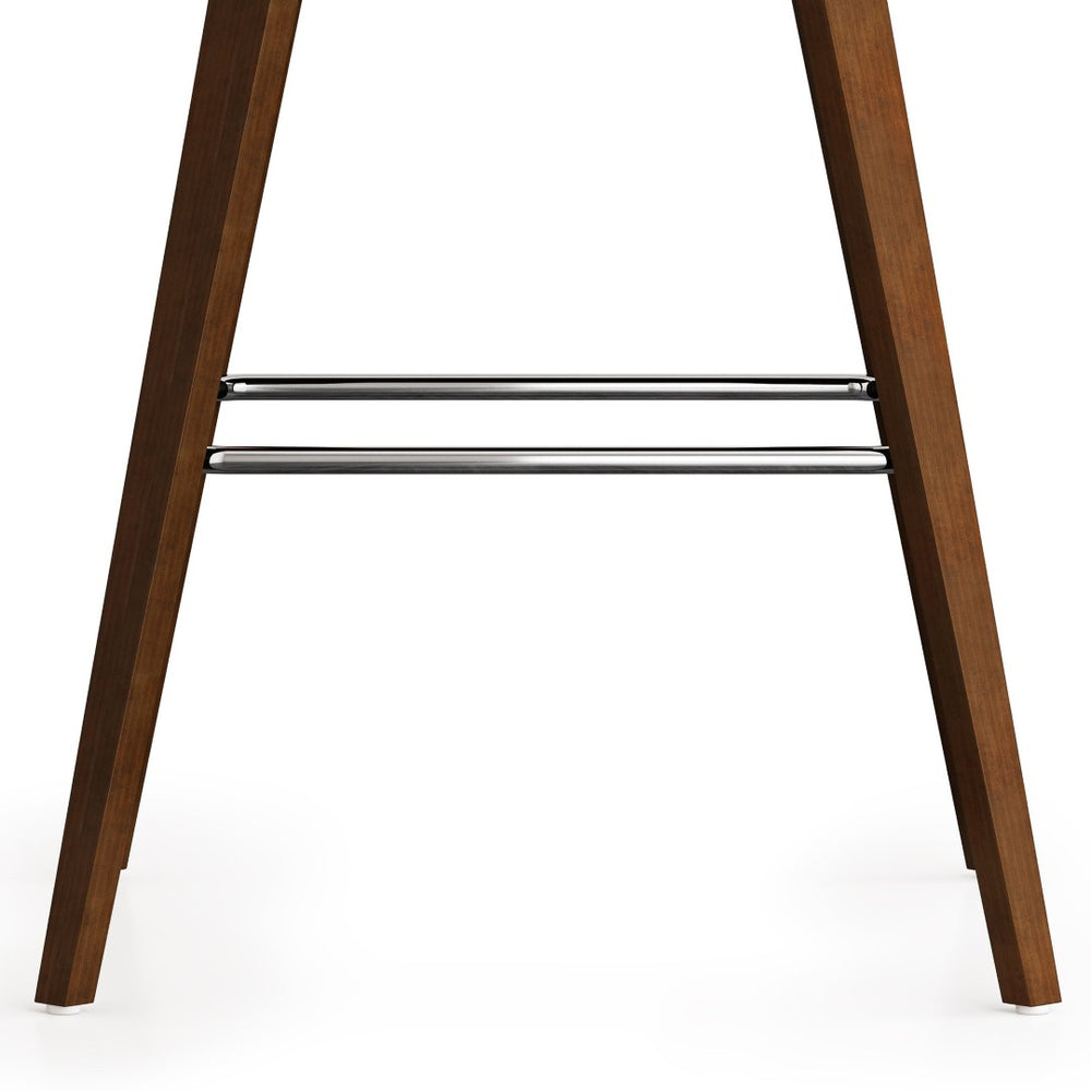English Elm Randolph Mid-Century Modern Bentwood Counter/Bar Stool Set Of 2 - Stylish, Comfortable Seating B136P159448-GIGA