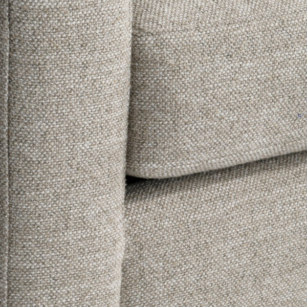 Bernhardt Bernhardt Keirnan Swivel Chair — Made-To-Order Fabric, Rolled Arms, Knife-Edge Cushions, 360° Base Durability P4362SA