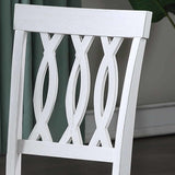 Steve Silver Naples Side Chair White, Set of 2 NA500SW