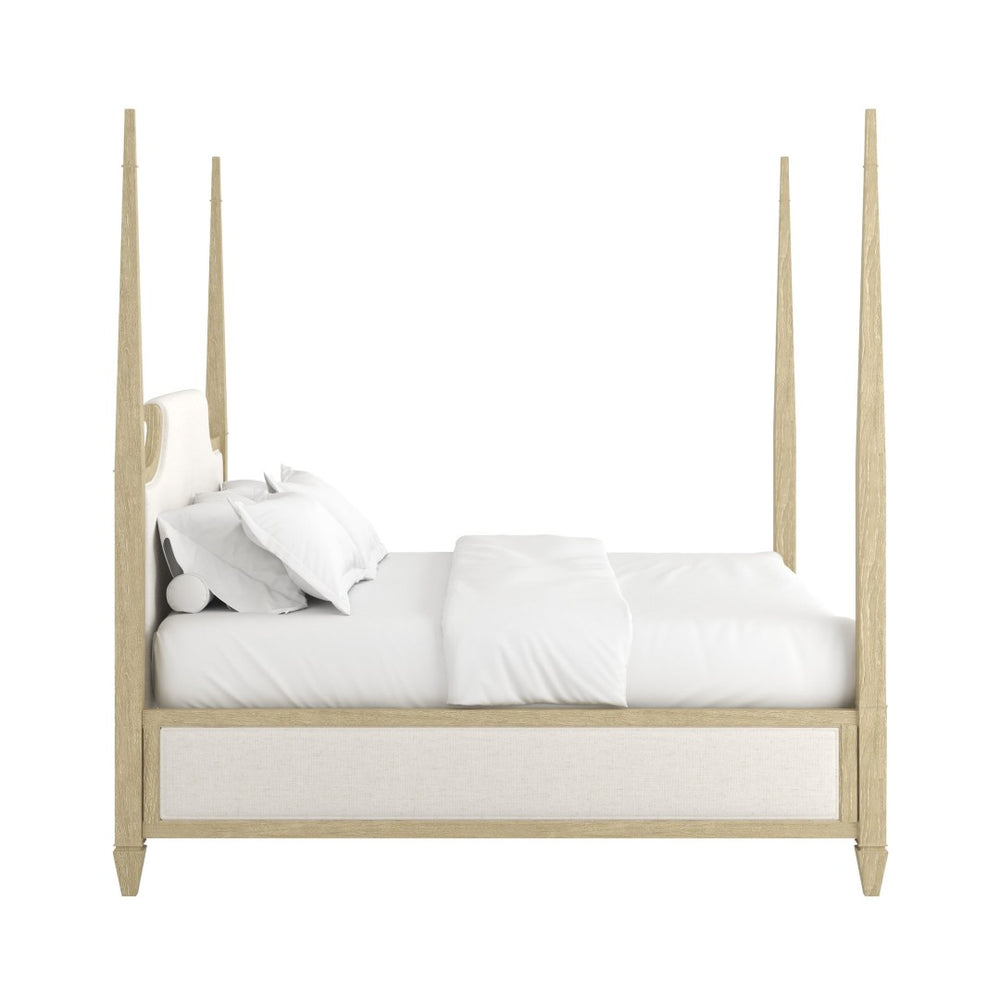 A.R.T. Furniture Eave II Upholstered King Bed - Modern Minimalist Design with Traditional Touches for Serene Retreat 436126-1825