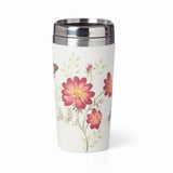 Lenox Butterfly Meadow Bamboo Travel Mug White, WHITE BAMBOO 894270