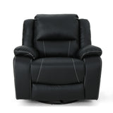 Christopher Knight Home® - Noble House - Malic Classic Tufted Leather Swivel Recliner