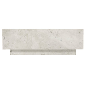 Bernhardt Bernhardt Donnelly Banswara Marble Cocktail Table — Modern Sculptural 48" Square Plinth Base On Casters 301007