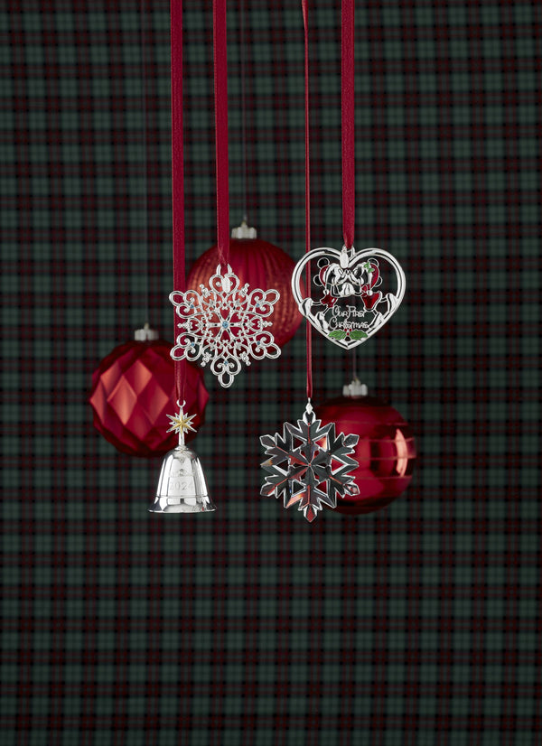 Lenox 2024 Snow Majesty Ornament, 20th Edition Metallic, SLVR PLATE METAL 895948