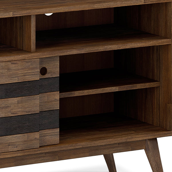 English Elm Clarkson Rustic Tv Stand - Handcrafted Acacia Wood, Mid-Century Design, Fits Tvs Up To 60" B136P158780