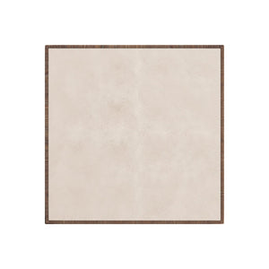 Bernhardt Bernhardt Casa Paros Side Table 24" Rustic Modern Wood Frame With Inset Faux Concrete Top, Airy Design 317111