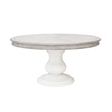 Higgins Street Round Dining Table with an Urn Shaped Pedestal Base