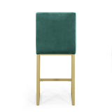 Christopher Knight Home® - Noble House - Toucanet Modern Glam Velvet Barstools - Set Of 2