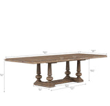 A.R.T. Furniture Architrave Trestle Dining Table 277238-2608 Brown 277238-2608