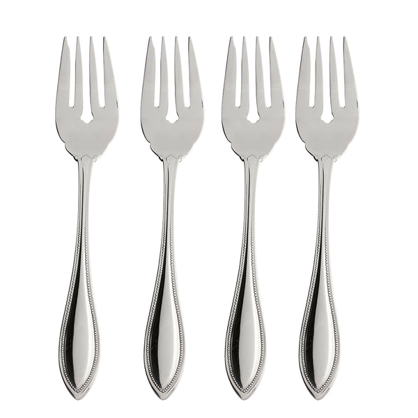 Lenox Oneida American Harmony Everyday Flatware Salad Forks, Set of 4 Metallic, STAINLESS METAL B587004D