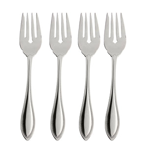 Lenox Oneida American Harmony Everyday Flatware Salad Forks, Set of 4 Metallic, STAINLESS METAL B587004D