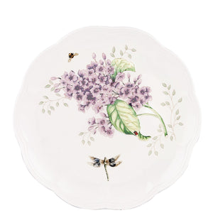 Lenox Butterfly Meadow Orange Sulphur Accent Plate Multi, WHITE PORCELAIN 6140933