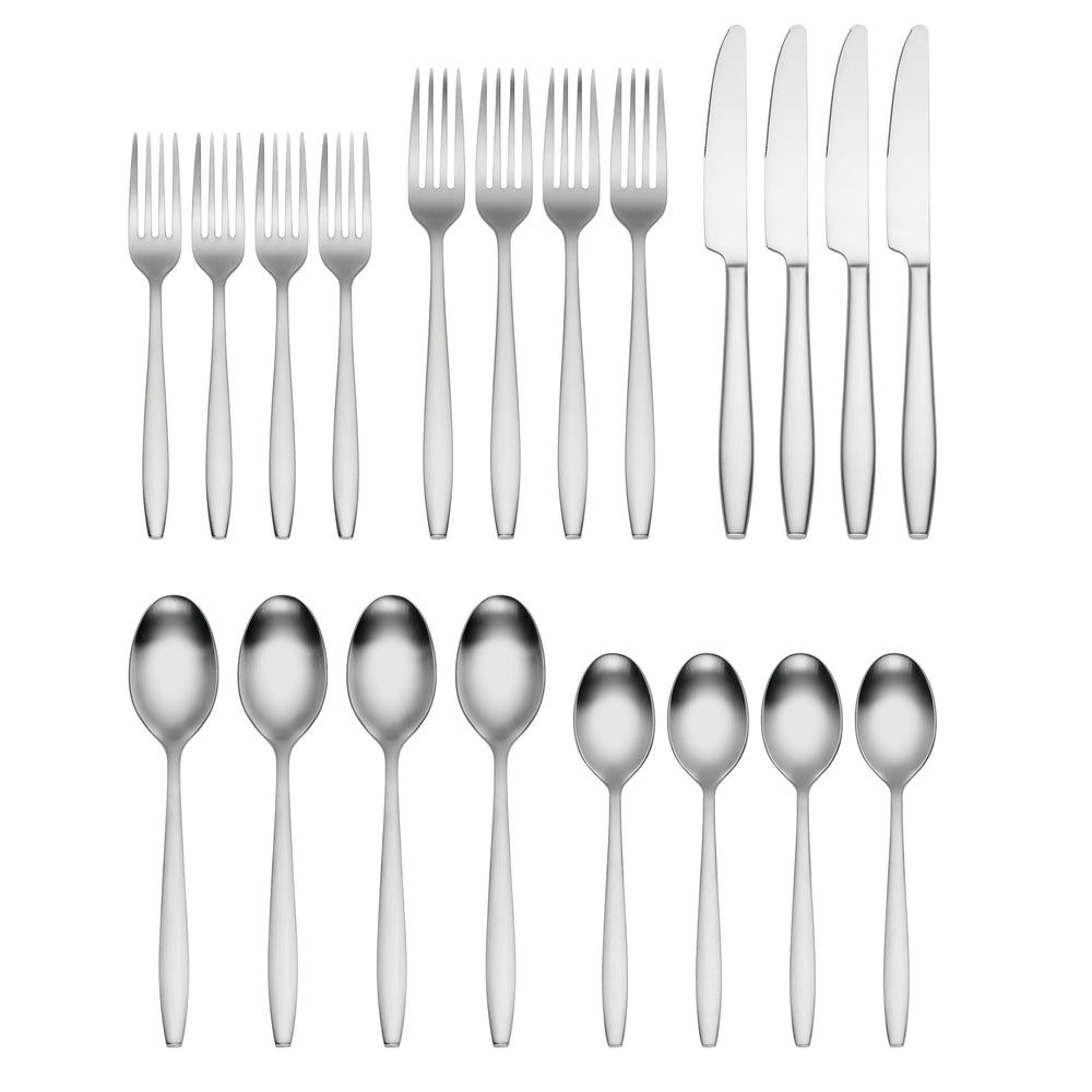 Lenox Cambridge Avery Satin 20-Piece Flatware Set NO COLOR METAL 405420DS