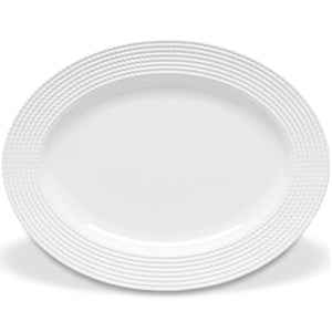 Lenox Kate Spade Wickford 16" Oval Serving Platter White, WHITE PORCELAIN 803729