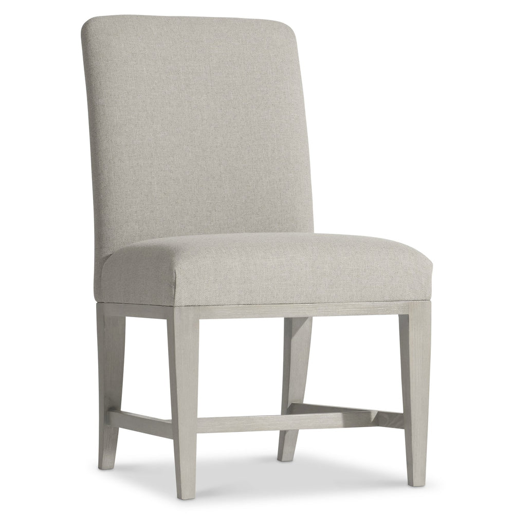 Bernhardt Bernhardt Cornelia Side Chair — Neo-Traditional Upholstered Dining Accent With Nebbia Wood Legs, Elegant Curves 331543