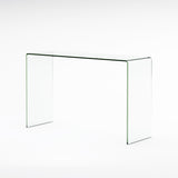 Christopher Knight Home® - Noble House - Cadyn Clear 12Mm Tempered Glass Console Table