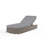 Coronado Adjustable Chaise in Canvas Granite w/ Self Welt SW2101-9-5402 Sunset West