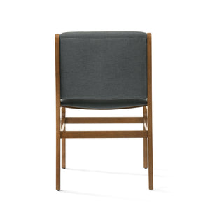 English Elm Christopher Knight Home® - DINING Chair Upholstered Rubberwood Frame Modern Contemporary Design Comfortable Seating Set Dark Gray 73421.00DGRY