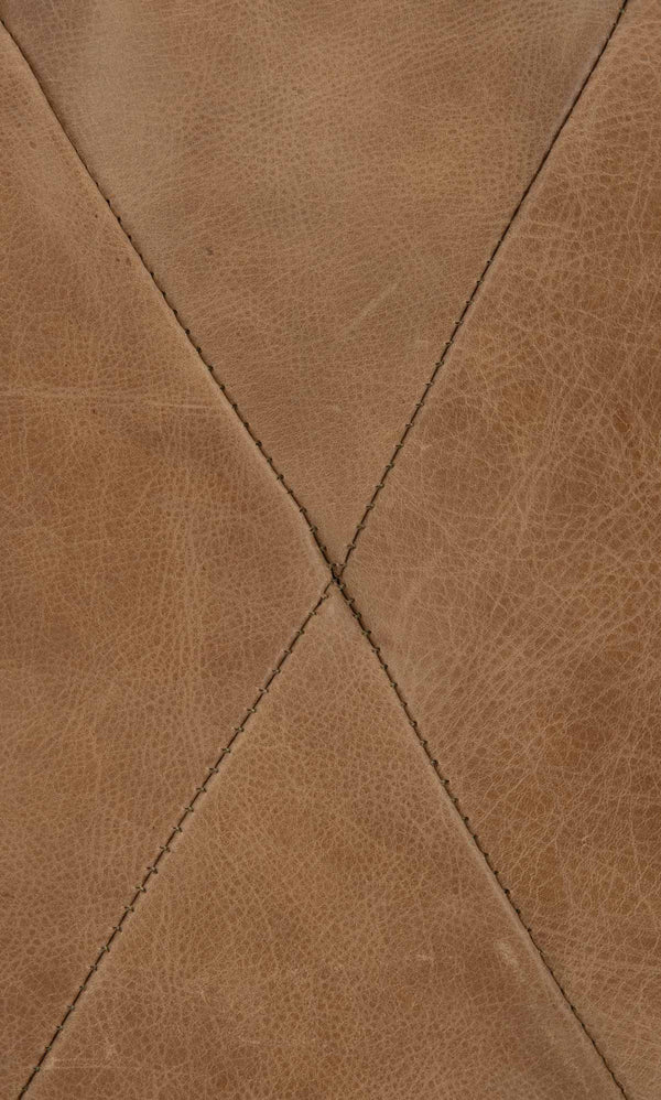 Bernhardt Bernhardt Brown Leather Swivel Chair With Barrel Back, Nailhead Trim, Tufting & 360° Comfort 212SLCO