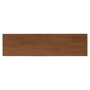 Bernhardt Bernhardt Brasea Suar Wood Media Credenza with Cathedral Grain and Steel Base 394894