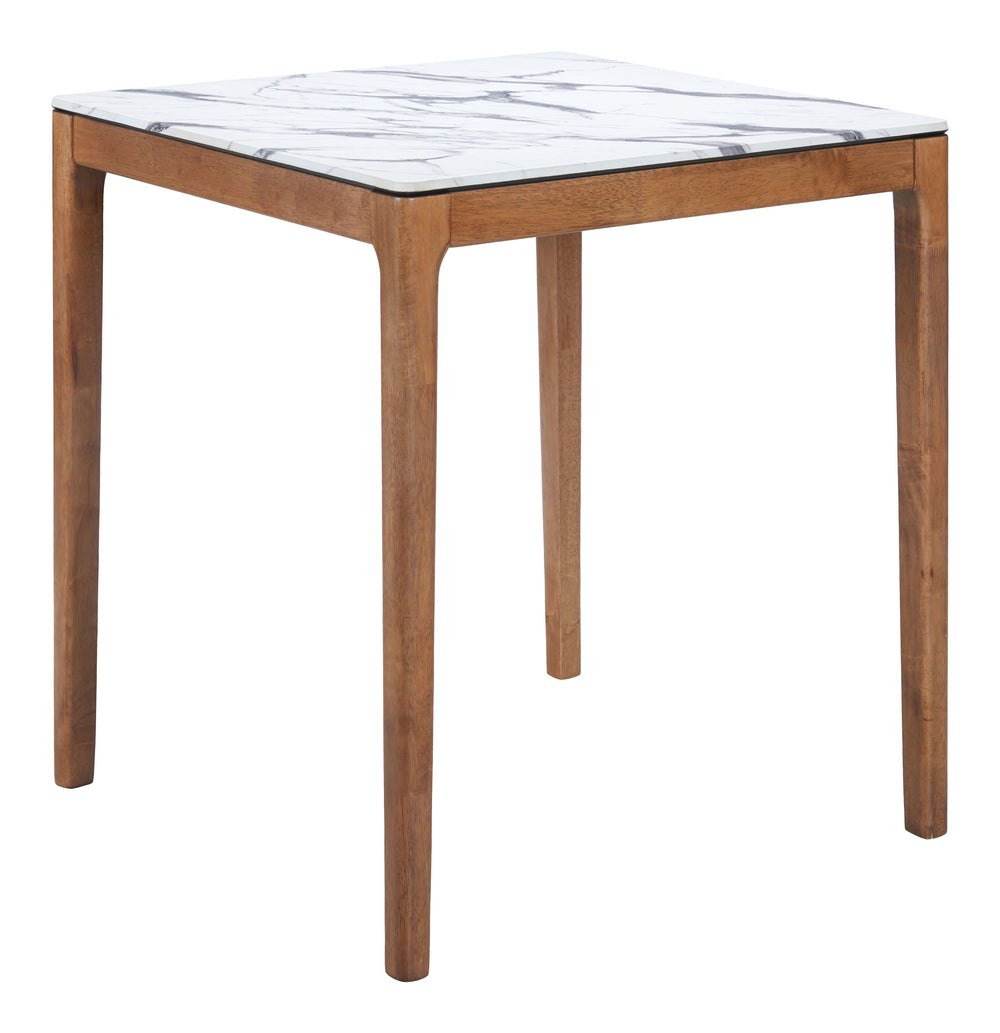 Zuo Modern Eva Counter Table White - Modern Rubberwood Design For Chic Home Décor, Stylish & Versatile Solution White Rubberwood 110586-zuo-modern