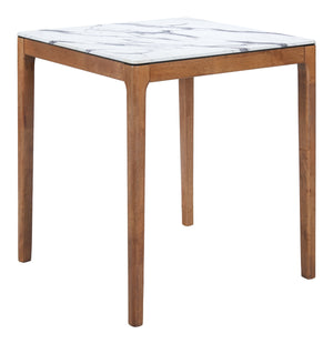 Zuo Modern Eva Counter Table White - Modern Rubberwood Design For Chic Home Décor, Stylish & Versatile Solution White Rubberwood 110586-zuo-modern