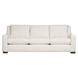 Bernhardt Bernhardt Germain Sofa With Spring-Down Seats, Tailored Frame, 4 Throw Pillows & Wood Legs - Customizable - Made to Order B2667A
