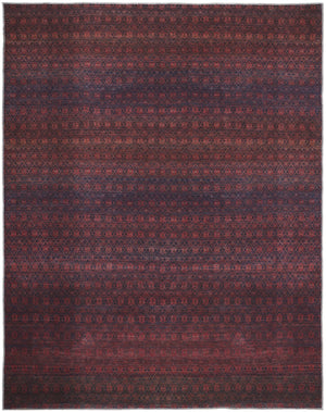 Feizy Rugs Voss Collection Bold And Vibrant Polyester Low Pile Area Rug With Striking Transitional Design Red,Gray Polyester Vos39hafmlt000f71