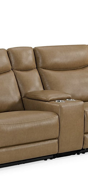 Parker House Parker Living Momentum - Ultimate Zero Gravity Power Recliner With Massage & Heat Features Tan 70% Polyester,30% Pu (W) Mmtm#860s-cshw