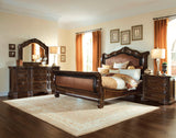 A.R.T. Furniture Valencia Eastern King Upholstered Sleigh Bed 209146-2304 Brown 209146-2304