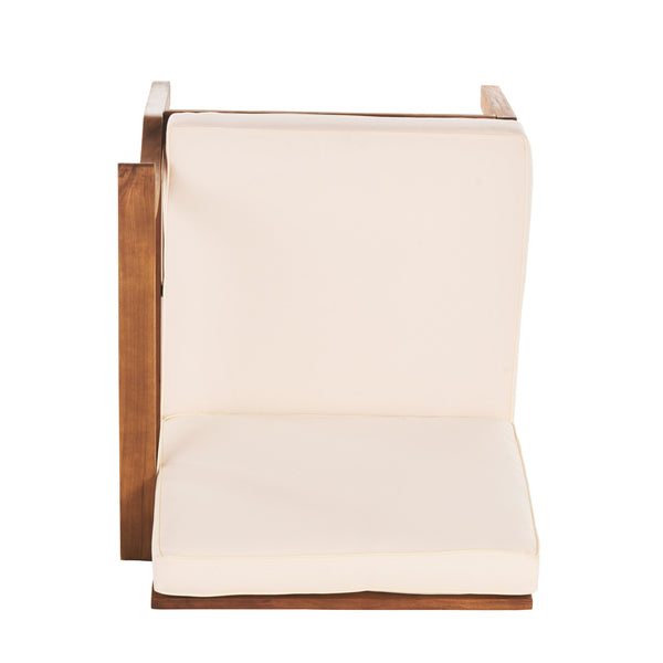 English Elm Perla Armless Accent Chair Tailored Low Profile Upholstered Seat for Living Room 58941.00RCRM