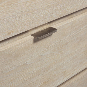 Bernhardt Bernhardt Antibes Tall Drawer Chest In Rustic Oak Roz Finish — 4 Spacious Drawers, Cast-Aluminum Pulls 350144