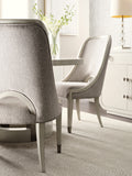 Brighton Upholstered Side Chair White, North Star Finish P378270 Pulaski Furniture