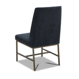 Parker House Diamond - Elise Navy Dining Chair - Set of 2 Elise Navy 100% Polyester DDIA#DRC-ELNV