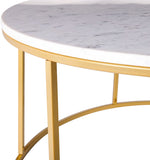 Aryaa YAA-017 18"H x 36"W x 36"D Coffee Table YAA-017 Livabliss Surya