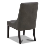 Parker House Sierra - Copley Slate Dining Chair - Set of 2 Copley Slate 80% Polyester, 20% PU DSIE#DRC-CPSL