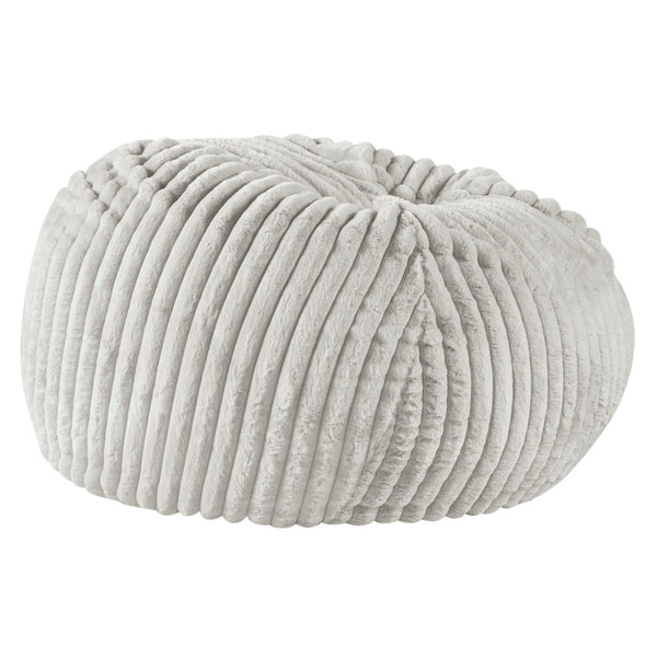 Legends Furniture Bridgevine Home Sky Luxe 40 Inch Minky Dove Grey Memory Foam Lounger Grey Memory Foam Zmfl-0801b-dvgry