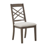 Marcellino Espresso Finish Dining Chairs (Set of 2)