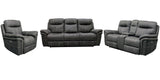 Parker House Mason - Charcoal Power Reclining Sofa Loveseat And Recliner Grey 100% Polyester (W) Mma-321ph-cha