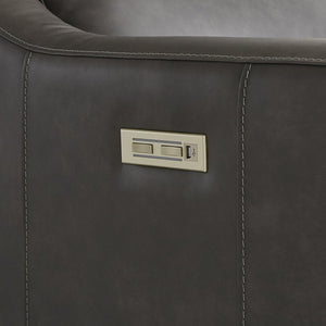 Bernhardt Bernhardt Germain Top-Grain Leather Power Recliner With Usb, Power Headrest & Lumbar — Luxe Comfort 2022RHO