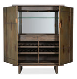 Shoji Bar Cabinet M31-50330-89 Brown Hooker Furniture