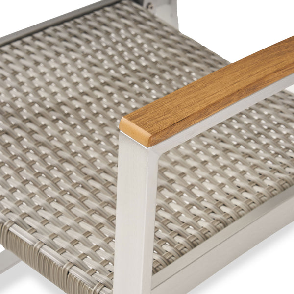 English Elm Christopher Knight Home® - Glasgow Grey Rattan Dining Chair – Stylish, Weather-Ready Comfort For Outdoor Spaces & Gatherings 62759.00PEMGRY