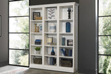 Parker House Shoreham - Effortless White 24 In. Bookcase Effortless White Acacia Solids / Birch Veneers SHO#424-EFW