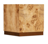 Auberon Burl Drink Table M30-80117-80 Brown; Beige Hooker Furniture