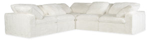 Barefoot 5-Seat Sectional White SS410-5PC-410 Hooker Furniture