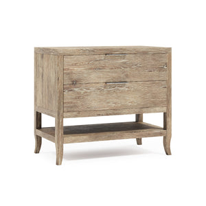 Bernhardt Bernhardt Tribeca Nightstand With Usb Charging, Soft-Close Drawers & Open Shelf In Aurum Oak Finish 333230