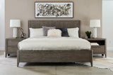 Drew & Jonathan Home Griffith California King Panel Bed Gray with Light Wood Finish P367-BR-K5 Pulaski Furniture